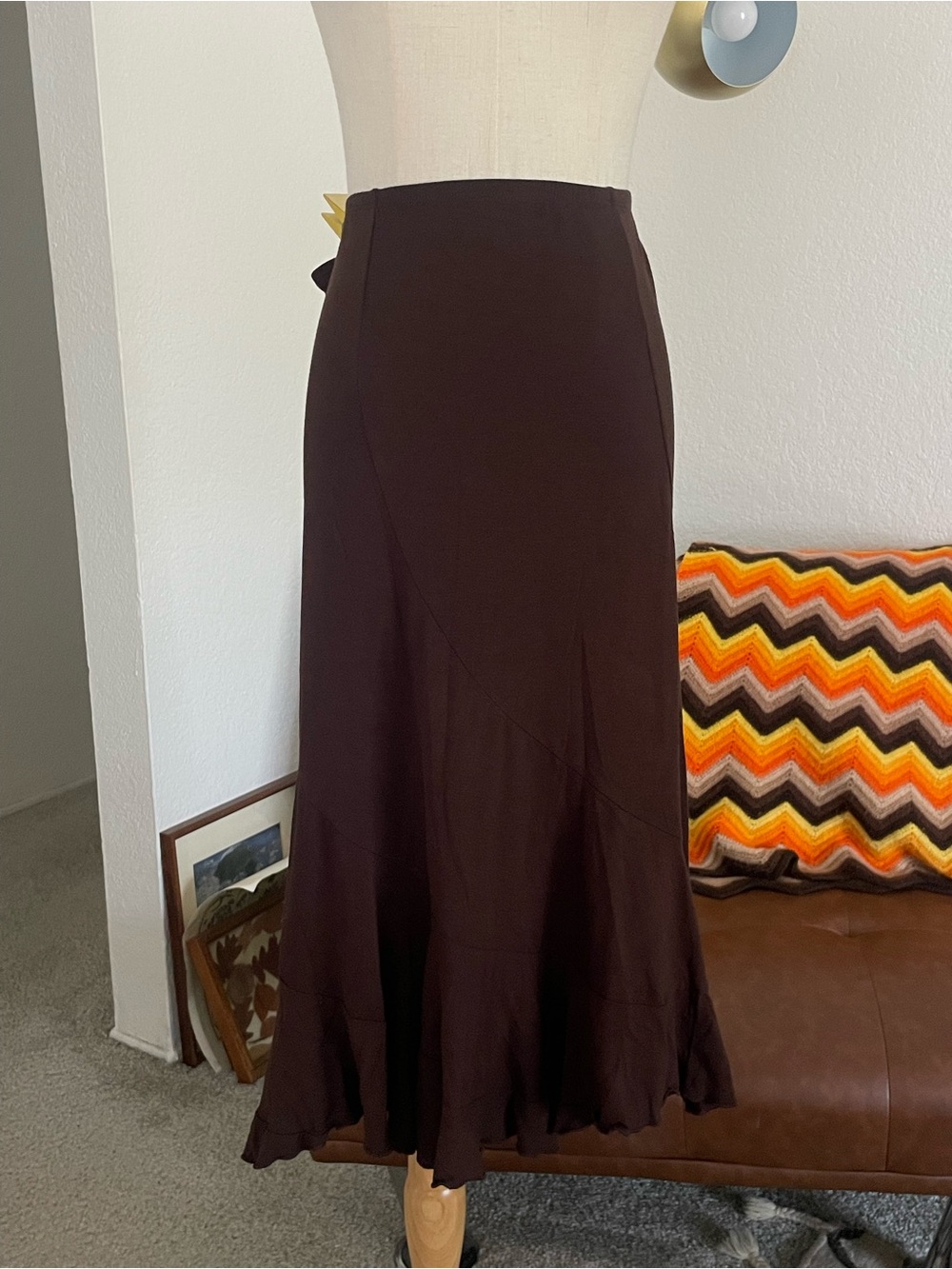 Y2K Vol.1 Boho Fairy Hippie Midi Skirt